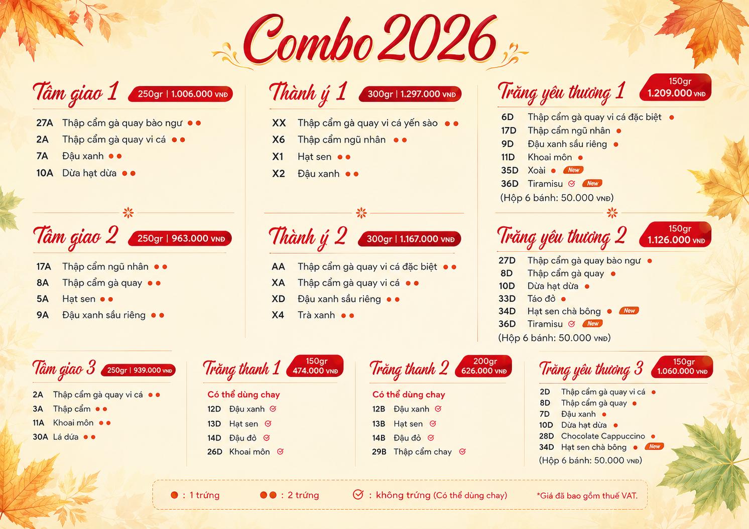 Bánh Trung Thu Givral 2026 | Bảng Giá Mới Nhất | Quà Tặng Doanh Nghiệp