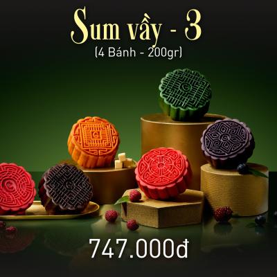 Combo Bánh Trung Thu Givral Sum Vầy 3